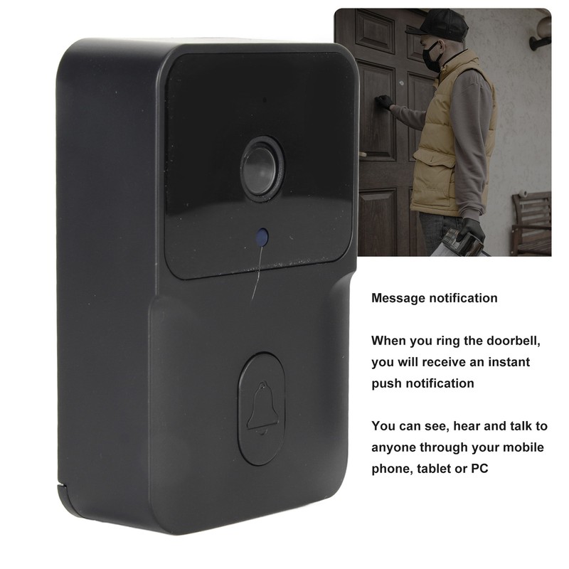 WIFI Video Door Bell HD 1080P IR Night Vision Remote