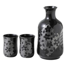 Asayu Japan Sake Bottle and Cups Set