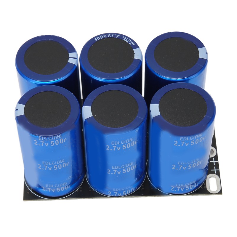 16V 83F Total Capacitor High Current Discharge 6Pcs 2.7V 500F