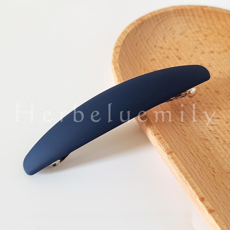 Herbeluemily Barrette, Hair Clip, Hair Clip, Hairpin, Matte, Large, 4.1