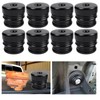 KF04060BK 8-Piece Superior Silicone Cab Mount Bushings Kit for Ford