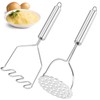 VOOVAO 2 Pcs Potato Masher for Potatoes, Heavy Duty Stainless