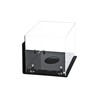 Better Display Cases Acrylic Football Display Case with Silver Risers