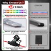 8Pcs Motorcycle Led Underglow Kit with Brake Turn Signal, Motorcycle