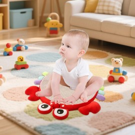 Tapete De Juego Para Bebés, Suave, Para Gatear, Con Patrones