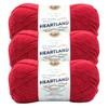 Lion Brand Yarn Heartland Yarn, Worsted-Weight Yarn for Knitting, Crocheting,