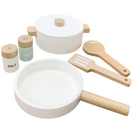 Alex Sanga P&P Quick Cut, Pretend Play House, Wooden, Magnet, Food Sanitation Inspection, Kitchen, Stove, Fish Grill, Play Up, Educational Toy