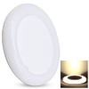 12 Volt LED Ceiling Dome Light, 3'' LED RV Puck Light Super Slim Under Cabinet Light, Surface Mount 12V DC Interior Light for RV Camper Trailer Motorh