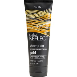 Shikai Color Reflect Gold Shampoo, 8-Ounce Tubes (Pack of 3)