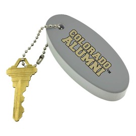 GRAPHICS & MORE University of Colorado Buffaloes Alumn Floating Keychain Oval Foam Fishing Boat Buoy Key Float