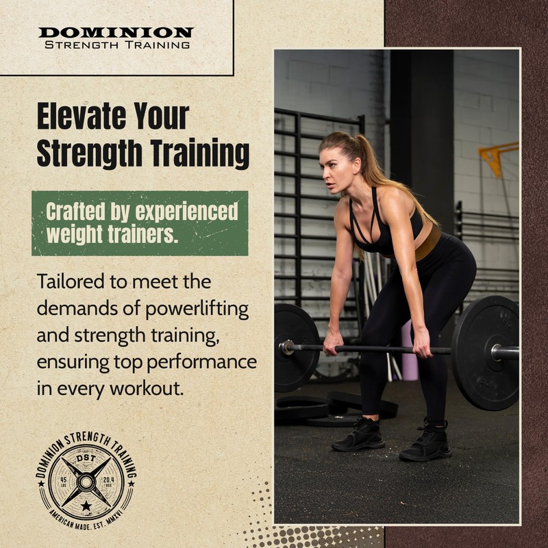 Dominion Strength Training Hand-Dyed Walnut 3 Inch Single Ply Belts
