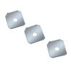 HQPARRTS 3PCS X- Blade Dual Mulching Blade Adapters Kit w/o