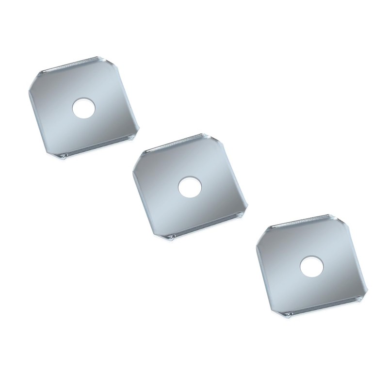HQPARRTS 3PCS X- Blade Dual Mulching Blade Adapters Kit w/o