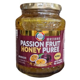 Passion Fruit Honey Puree, 20.46 oz, 1 Jar