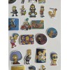 The Simpsons 54 PCS Anime Spoof Simpson Sticker Waterproof Suitcase