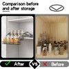 HZBL-LP 3-Tier Pull Down Spice Rack Organizer for Inside Cabinet