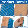 Shupakul 2 Pcs Nylon Cork Snowboard Brush, Double Sided Ski