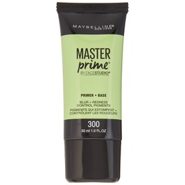 Maybelline New York Face Studio Master Prime Makeup, Blur Plus Redness Control, 1 Fluid Ounce