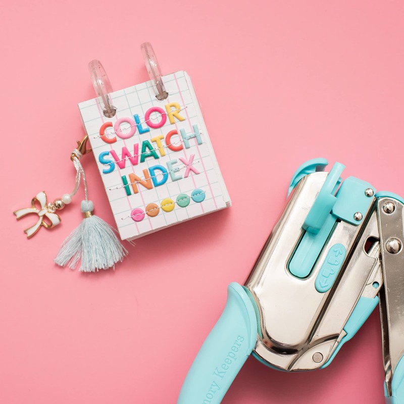 We R Memory Keepers Crop-A-DILE PWR PNCH DISC, Blue, 17x7cm