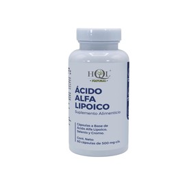Ácido Alfa Lipoico 60 cápsulas Suplemento