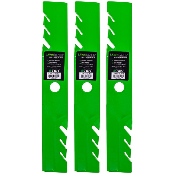8TEN LawnRAZOR Blade Set for Exmark Lazer Z S-Series Turf