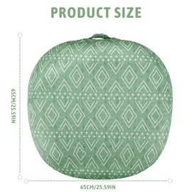 TANOFAR Newborn Lounger Cover, Baby Lounger Pillow Covers for Girls Boys, Removable Cover for Infant Lounger Pillow Cover, Breathable, Comfortable, Green Theme
