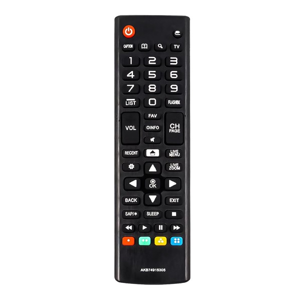 Replacement Remote Control Compatible with LG 4K UHD HDR Smart
