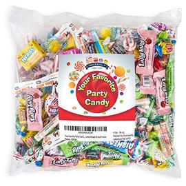 Your favorite Party Candy - 4 lb Bag of Famous Brands Hard & Chewy Candy Assortment
