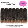 FFDDear Passion Twist Hair 18 Inch 7 Packs Water Wave