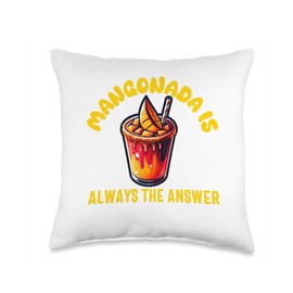 Mangonada Mango Chamoy Mexican Candy Comida Mexicana Mexico Throw Pillow