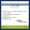 RSVP Endurance Small 18/8 Stainless Steel Scoop