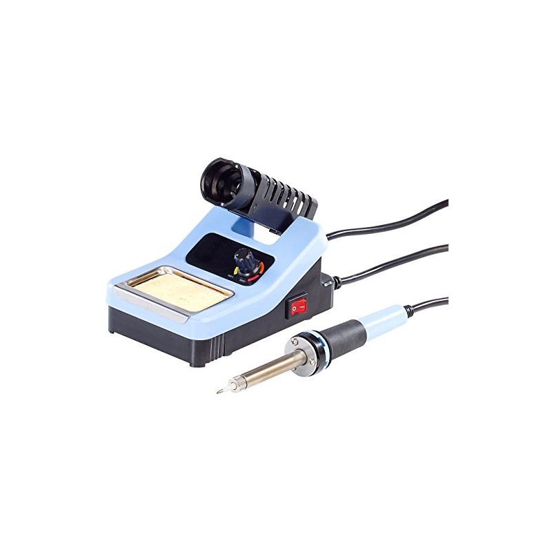 AGT Soldering Iron Set: Soldering Station with Analogue Temperature Controller,