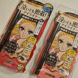 Kiss Me 키스미 히로인메이크 스무스 슈퍼 킵 리퀴드 아이라이너 0.4ml [2개] [01 딥블랙 컬러] Kiss Me Heroine Make Smooth Super Keep Liquid Eyeliner 0.4ml [2 pcs] [01 Deep Black Color]
