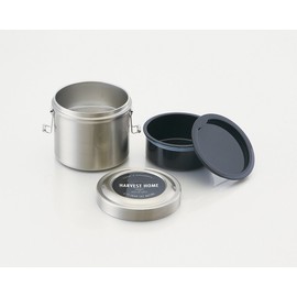 Skater STLB2 Thermal Lunch Box, Bowl Type, 28.1 fl oz (840 ml), Basic, Large Capacity, Vacuum, Stainless Steel