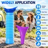 Portable Urinal Bottle 2 Pack for Travel – 750ml Shrinkable