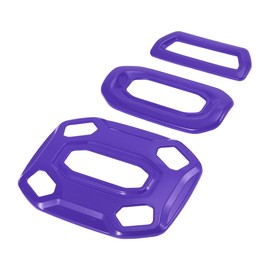 REPAIROCK 1 Set Roof Reading Light Lamp Cover Trim for Jeep Wrangler JL JLU 18-24 for Jeep Gladiator JT 2 Door 4 Door Dome Light Reading Light Lamp Panel Cover Trim ABS Purple