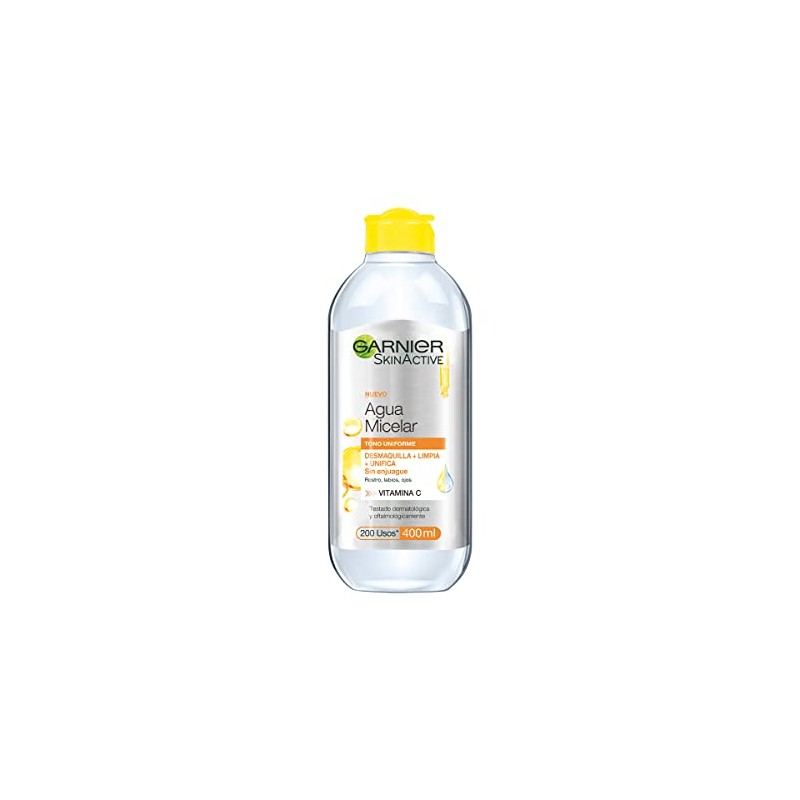 Garnier. Gel Limpiador Facial Tono Uniforme con Vitamina C Express