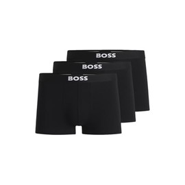 BOSS, 3-Pack Logo Icon Trunks, black carbon, M
