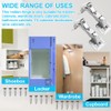CYNNXIA 2 PCS 170 Degree Cabinet Hinge Kitchen Cupboard Doors