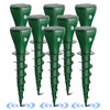 Oustpex Mole Repeller for Lawns，Solar Powered Vole Repellent Ultrasonic Pest