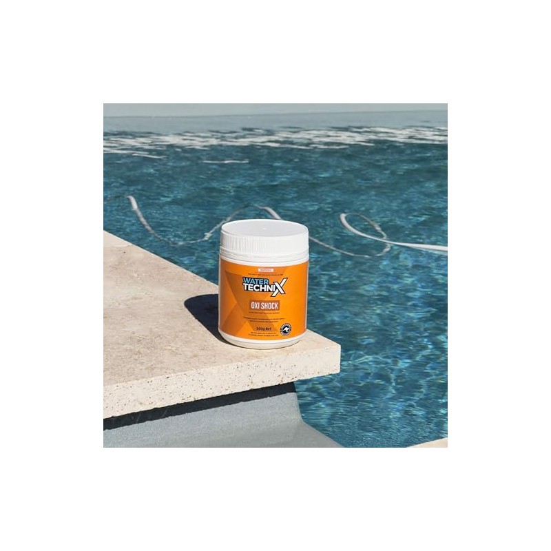 Water TechniX Oxi Shock Chlorine Free 500g - Maximum Strength