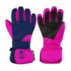 Trollkids Troll Finger Gloves Children's Waterproof - Marineblau / Magenta