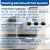 Xwayexa Washing Machine Suspension Spring Kit (3x WP63907 Springs +