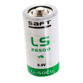 Saft LS26500BA C Battery 3.6V 7700mAh Lithium for Smart Utility Metering, Emergency Backup, Data Collection, Unattended Sensors, RFID Tracking, Asset Tracking MFG PN 700068