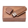 HOZYALE USB Stick Two-Tone Wooden USB 2.0 Flash Drive Data