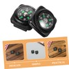 Kisangel 25pcs Portable Survival Compass with Watch Strap Mini Wrist