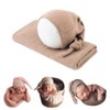 Coberllus Newborn Photography Props Boys Girls Hat with Wrap Photo