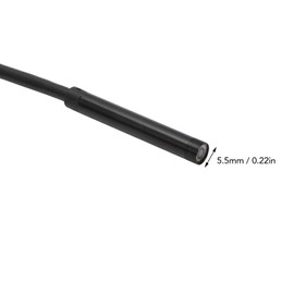 Endoscope 5.5 mm 3-in-1 USB Endoscope Camera Waterproof IP67 Inspection Camera with Type-C Interface for Inspection Maintenance (2M)