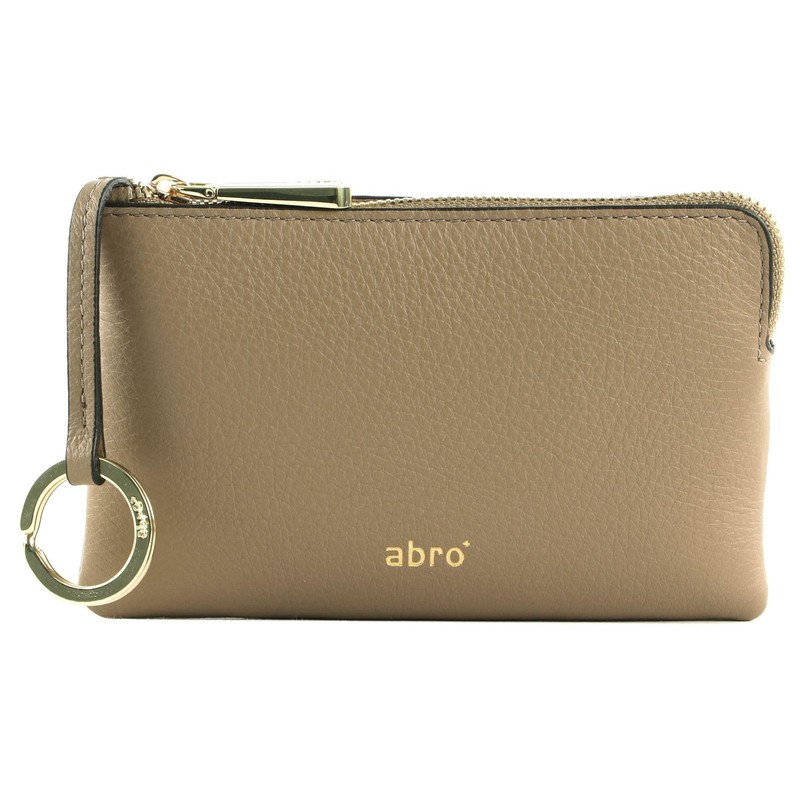 abro Leather Dalia Cosmetic Bag Coconut, Coconut
