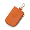 IL BISONTE Key Case, Leather, Genuine Leather, Cowhide Leather, Women's,
